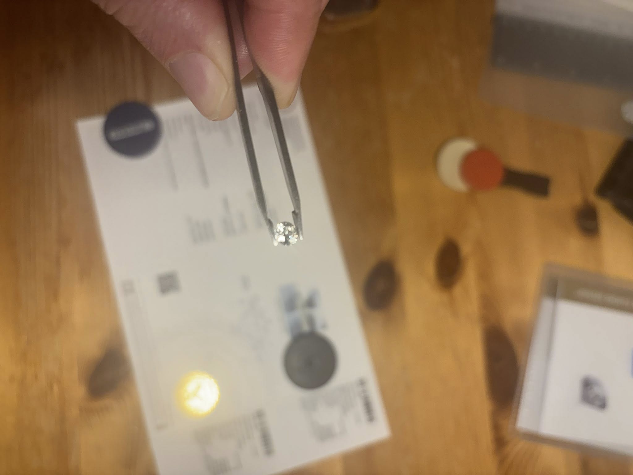 Natural Diamond 0.54 ct Round Brilliant – G / IF – 3EX – IGI Certified & Laser Inscribed