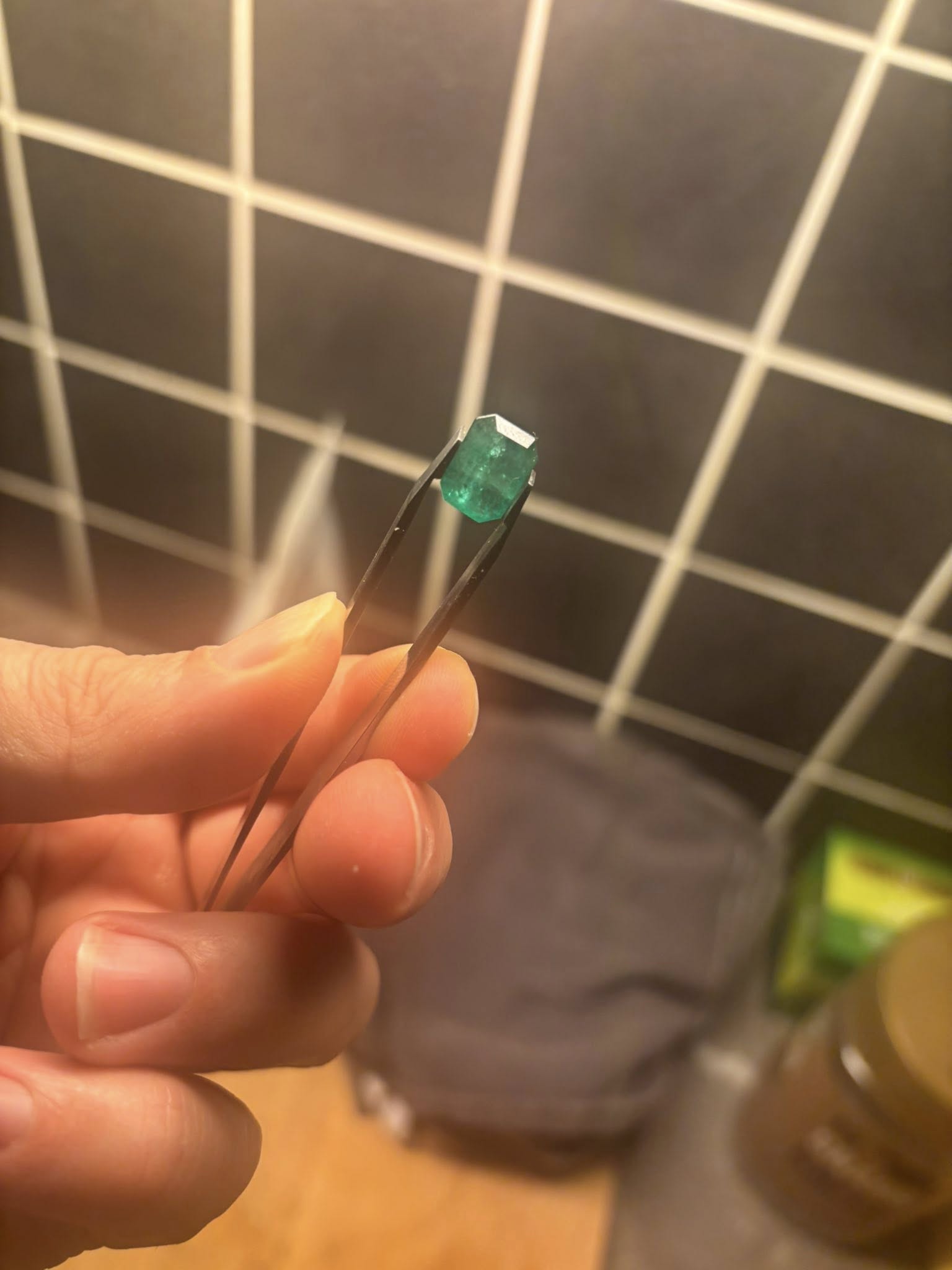 NATURAL ZAMBIAN EMERALD – 4.77 CT OCTAGONAL CUT · ZAMBIA (KAFUBU) · BELLEROPHON CERTIFIED · VIDEO INCLUDED