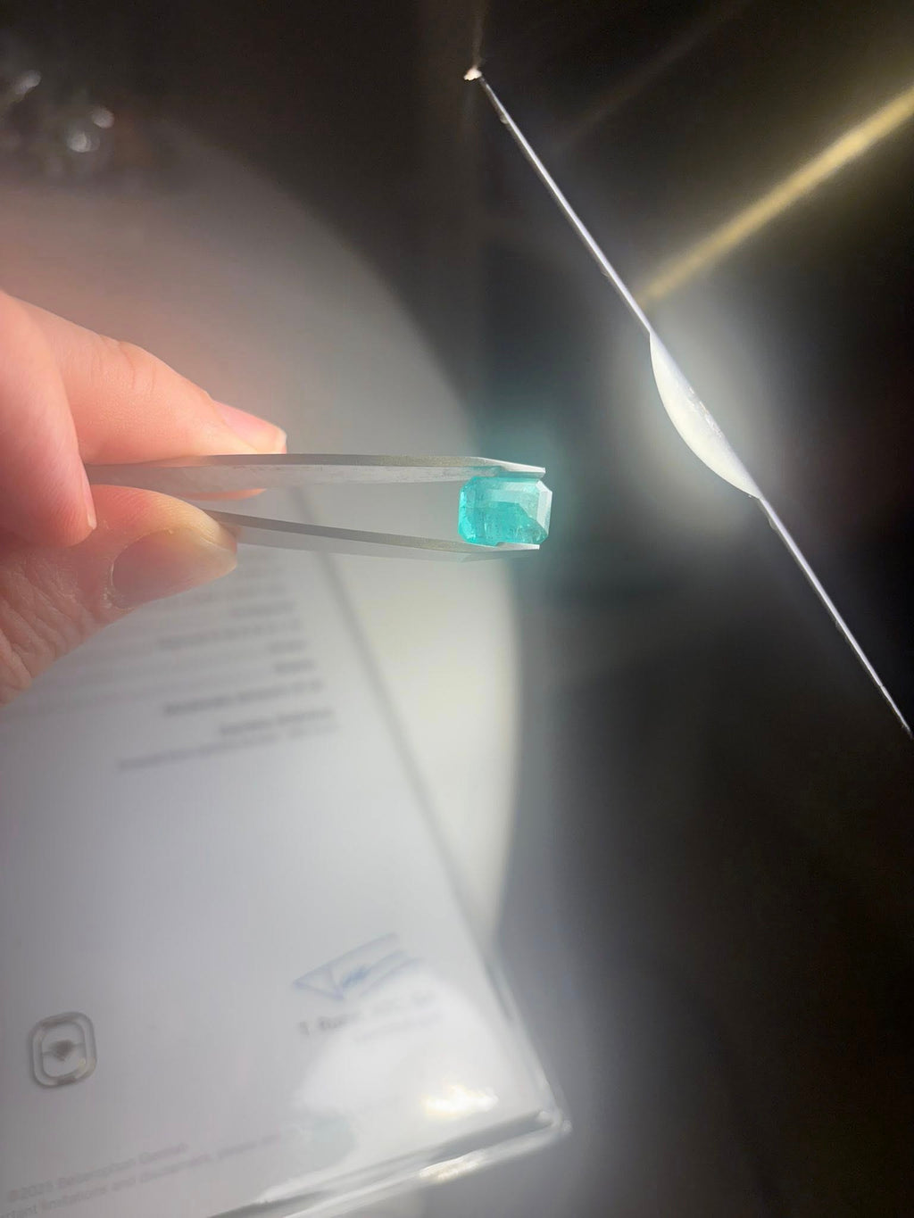 NATURAL ZAMBIAN EMERALD – 4.77 CT OCTAGONAL CUT · ZAMBIA (KAFUBU) · BELLEROPHON CERTIFIED · VIDEO INCLUDED