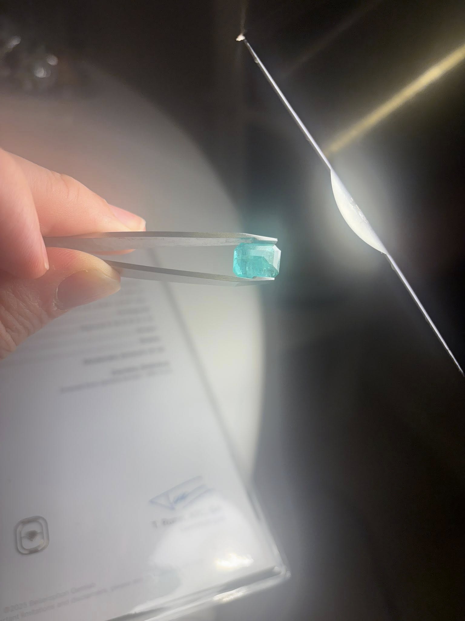 NATURAL ZAMBIAN EMERALD – 4.77 CT OCTAGONAL CUT · ZAMBIA (KAFUBU) · BELLEROPHON CERTIFIED · VIDEO INCLUDED