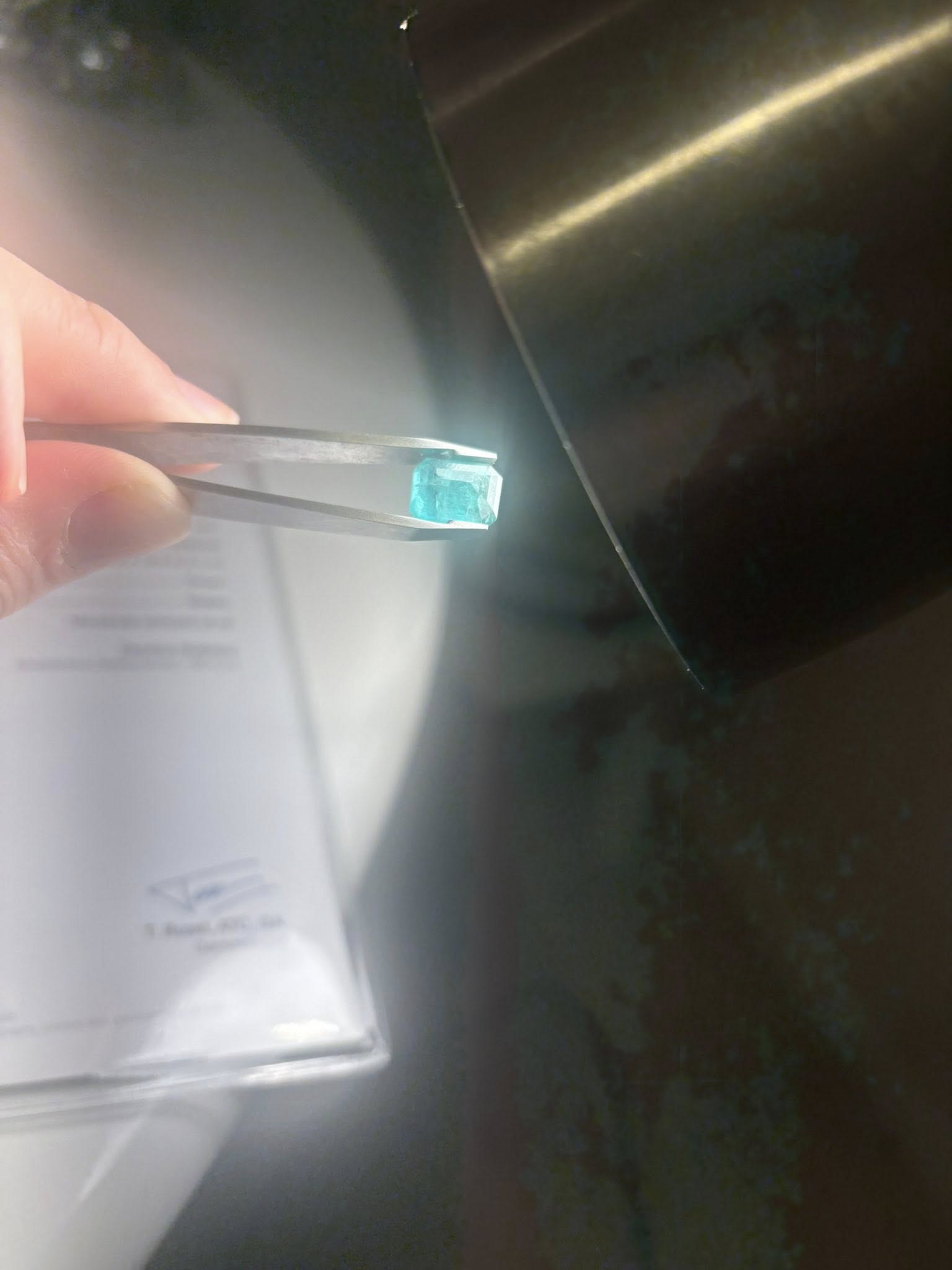 NATURAL ZAMBIAN EMERALD – 4.77 CT OCTAGONAL CUT · ZAMBIA (KAFUBU) · BELLEROPHON CERTIFIED · VIDEO INCLUDED