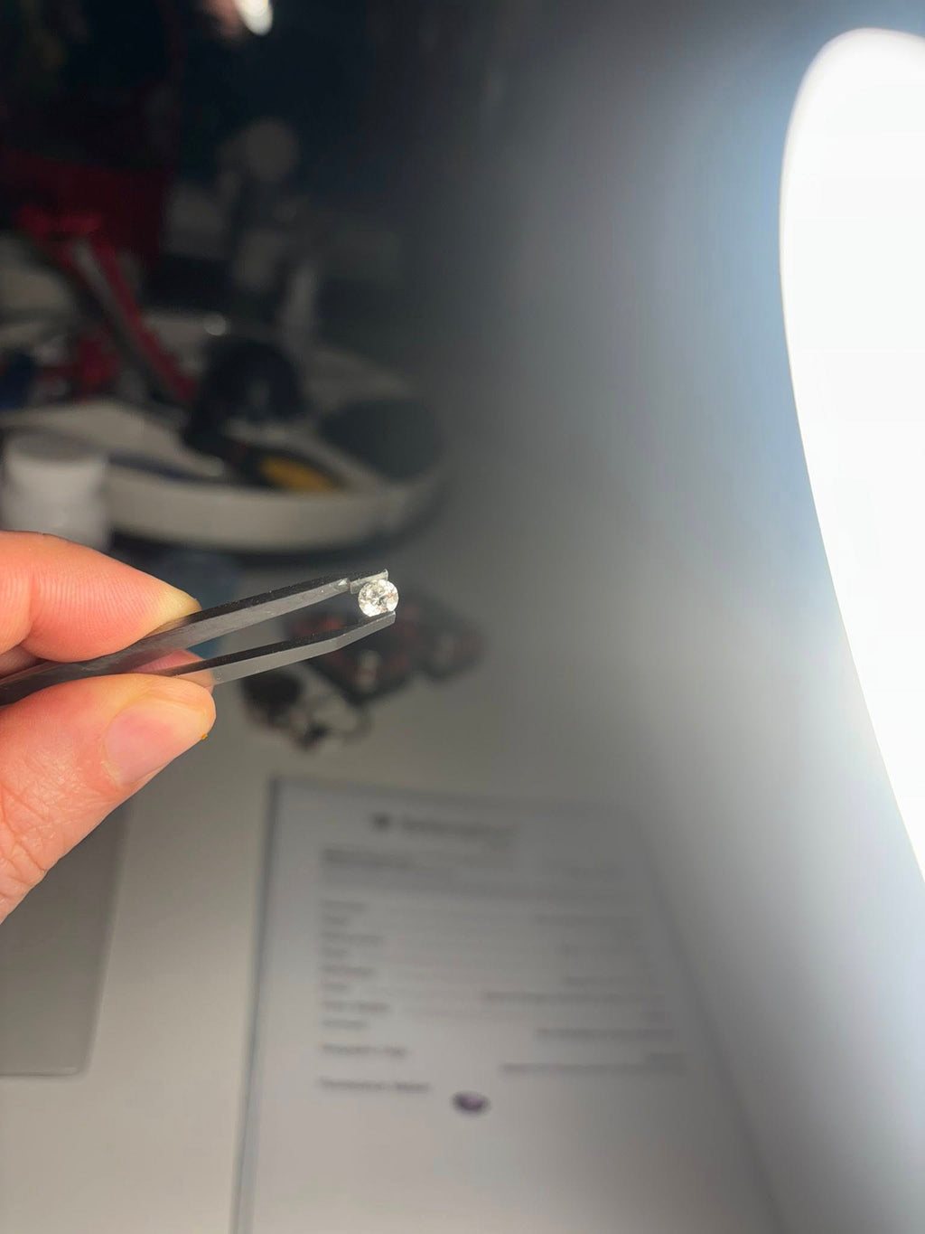 Natural Diamond 0.54 ct Round Brilliant – G / IF – 3EX – IGI Certified & Laser Inscribed