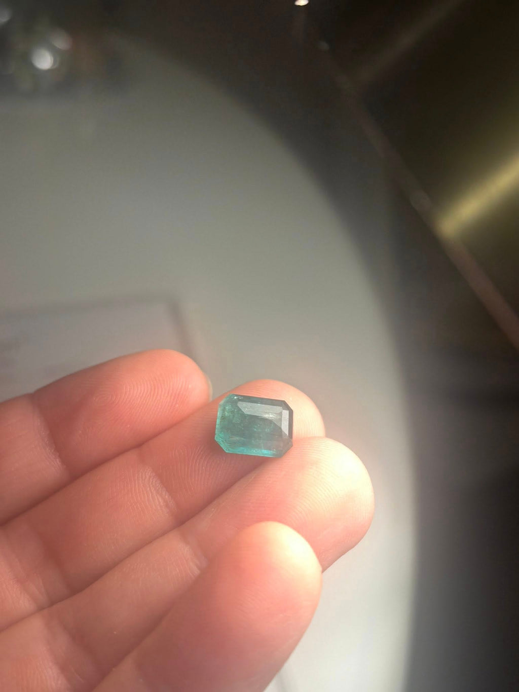 NATURAL ZAMBIAN EMERALD – 4.77 CT OCTAGONAL CUT · ZAMBIA (KAFUBU) · BELLEROPHON CERTIFIED · VIDEO INCLUDED