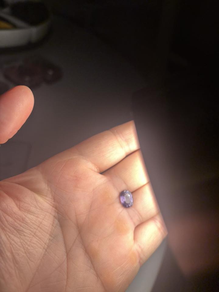 NATURAL COLOR-CHANGE SAPPHIRE – 3.07 CT OVAL CUT · TANZANIA · BELLEROPHON CERTIFIED · NO TREATMENT
