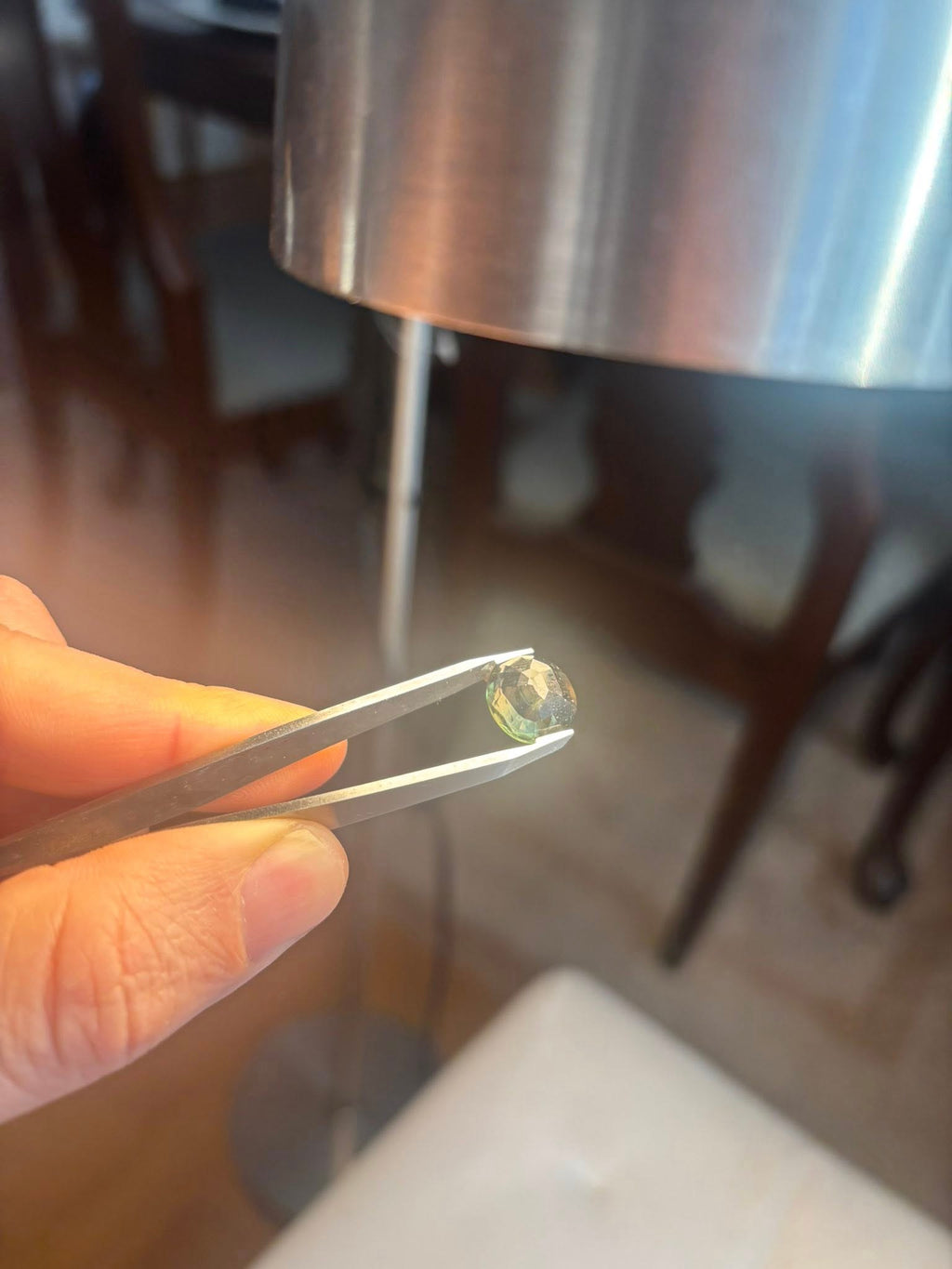 Untreated Natural Yellow-Green Sapphire 7.129 ct – Bellerophon Certified