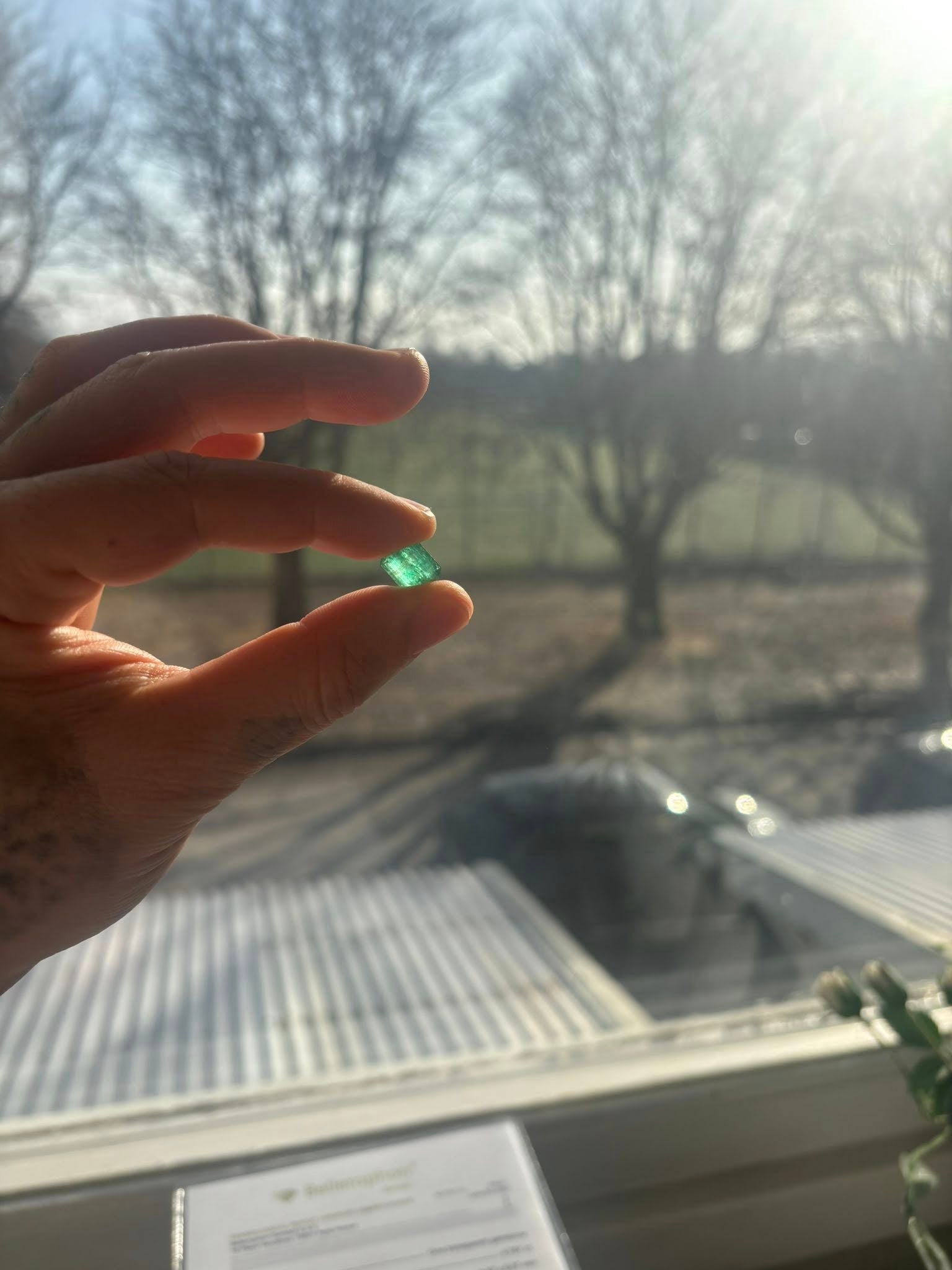 NATURAL ZAMBIAN EMERALD – 4.77 CT OCTAGONAL CUT · ZAMBIA (KAFUBU) · BELLEROPHON CERTIFIED · VIDEO INCLUDED