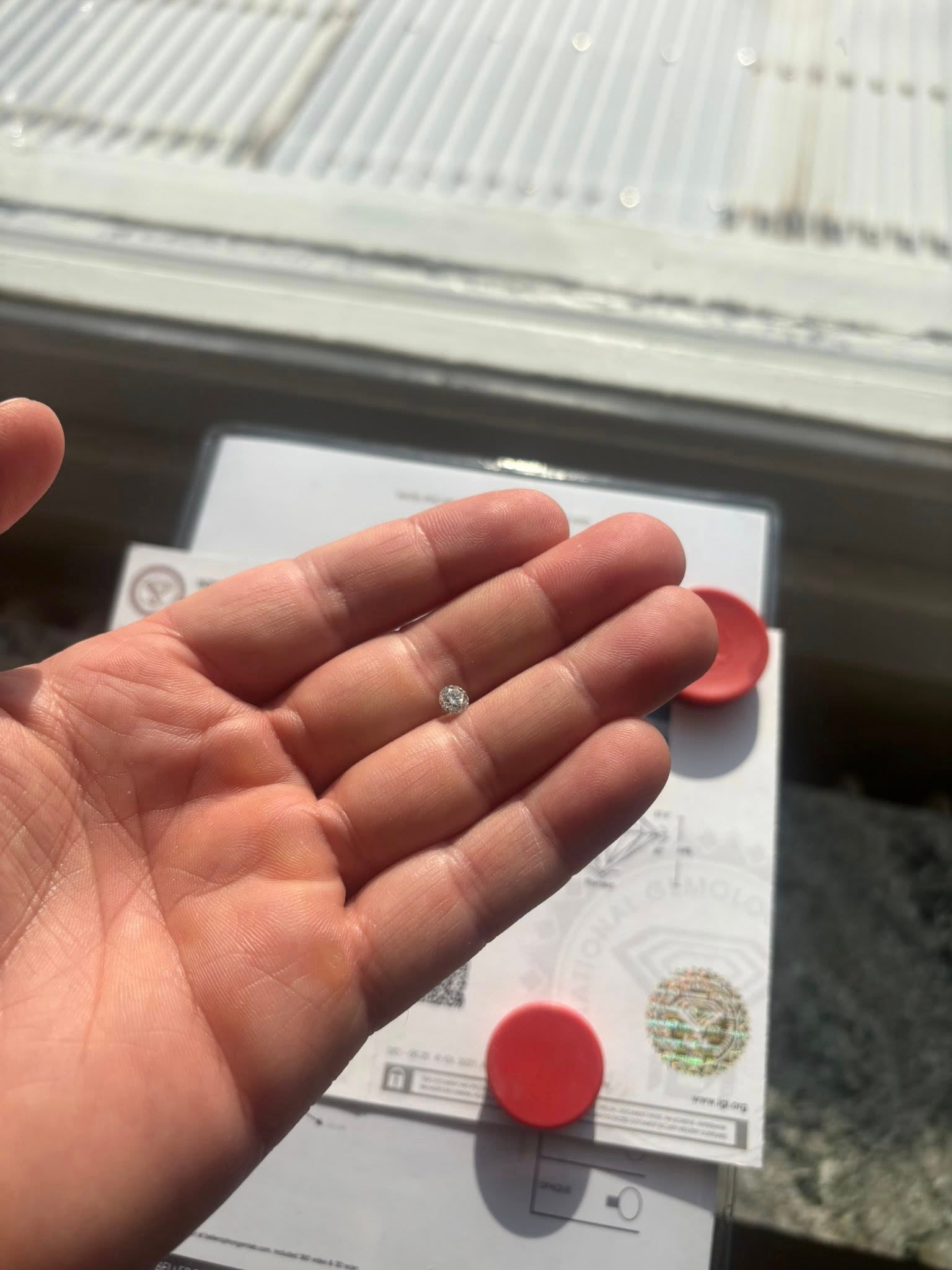 NATURAL DIAMOND – 0.50 CT ROUND BRILLIANT · H / VVS1 · IGI CERTIFIED · LASER-VERIFIED