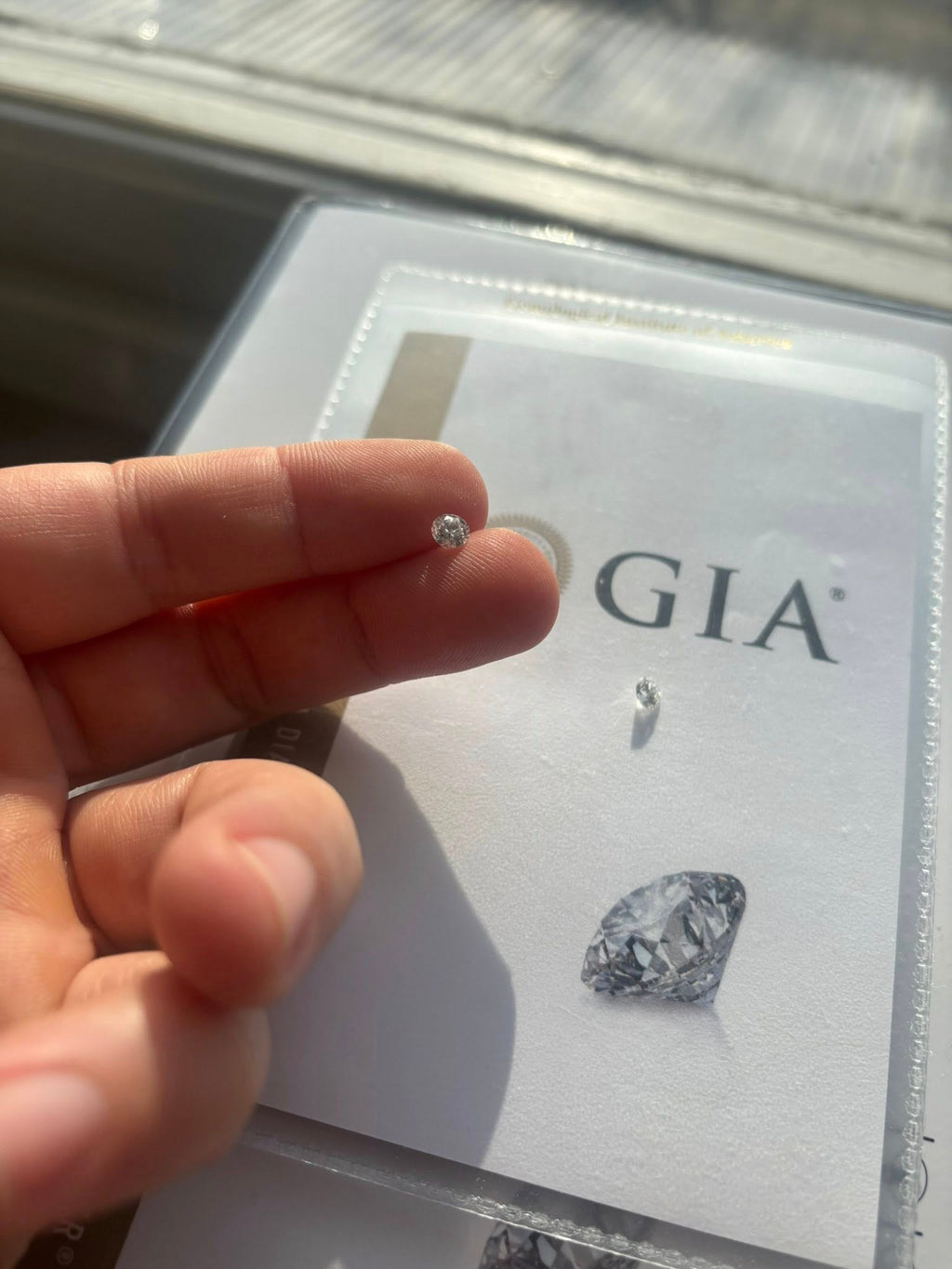 Exclusively matched pair of natural diamonds – 0.82 ct total (D / IF, Triple Excellent)