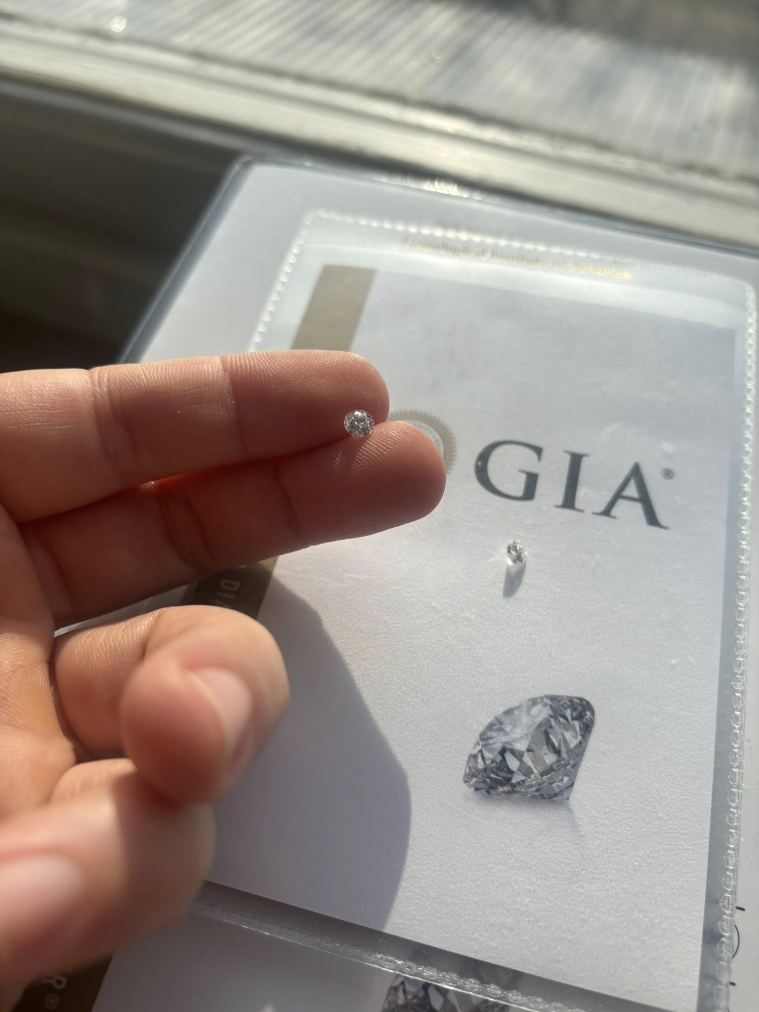 Exclusively matched pair of natural diamonds – 0.82 ct total (D / IF, Triple Excellent)