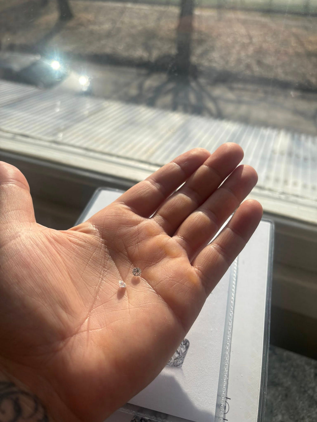 Exclusively matched pair of natural diamonds – 0.82 ct total (D / IF, Triple Excellent)