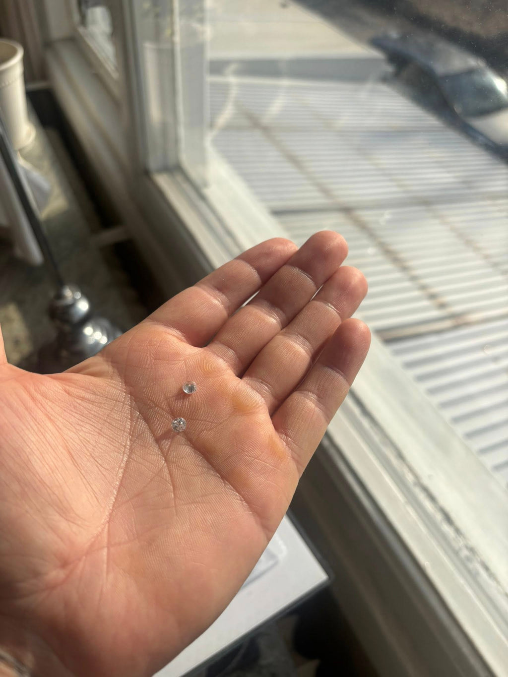 Exclusively matched pair of natural diamonds – 0.82 ct total (D / IF, Triple Excellent)